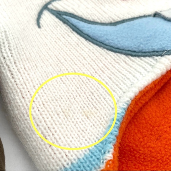 GUC Flipeez By ABG DIsney Frozen Olaf Knit Beanie Hat OS - Picture 13 of 14